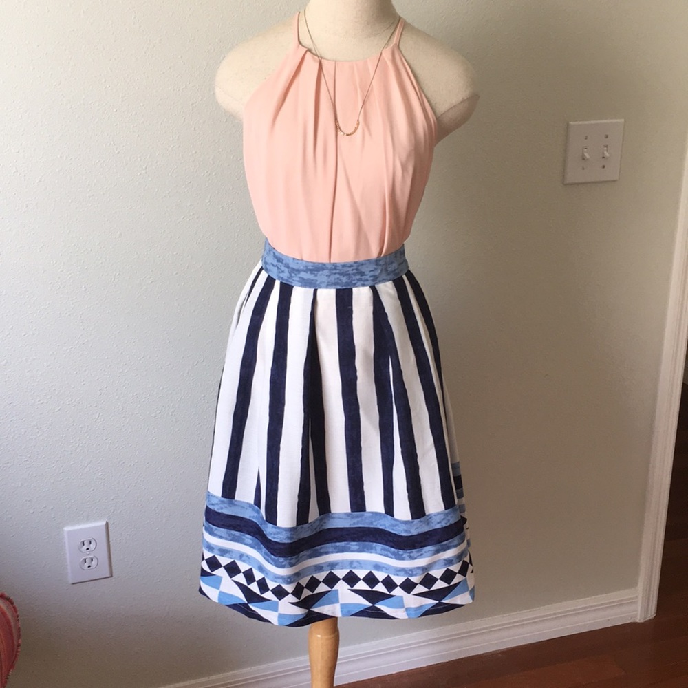 Chiffon Pink Halter Forever 21 size Small